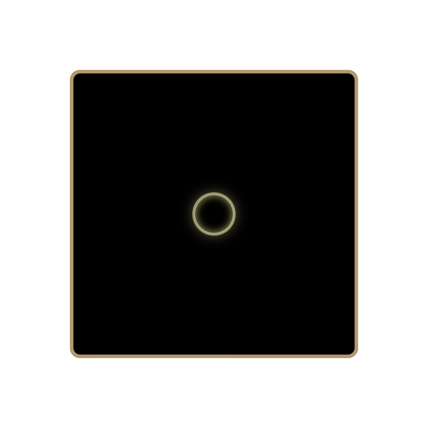 تک پل روشنایی کلید روشنایی لمسی گریفین با فریم آلومینیوم و طراحی مدرن