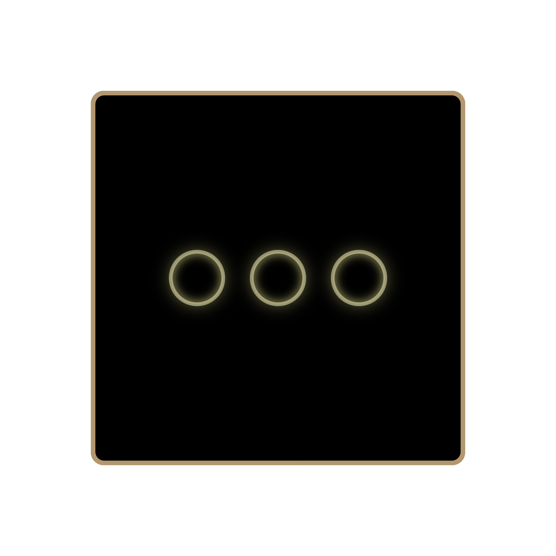 lamsi-19 کلید روشنایی لمسی گریفین با فریم آلومینیوم و طراحی مدرن