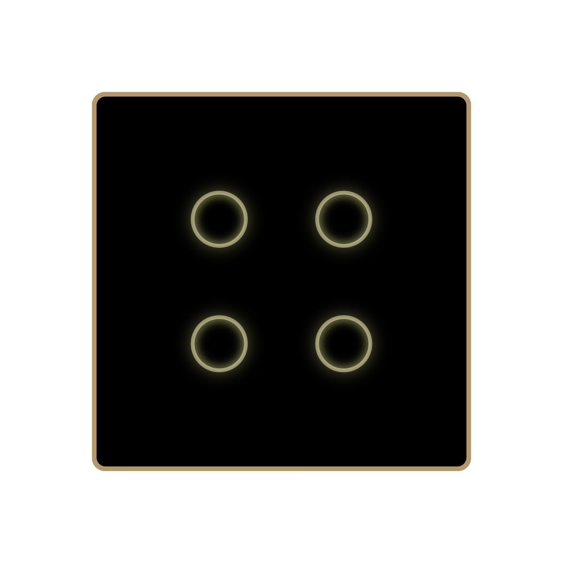 lamsi-20 کلید روشنایی لمسی گریفین با فریم آلومینیوم و طراحی مدرن