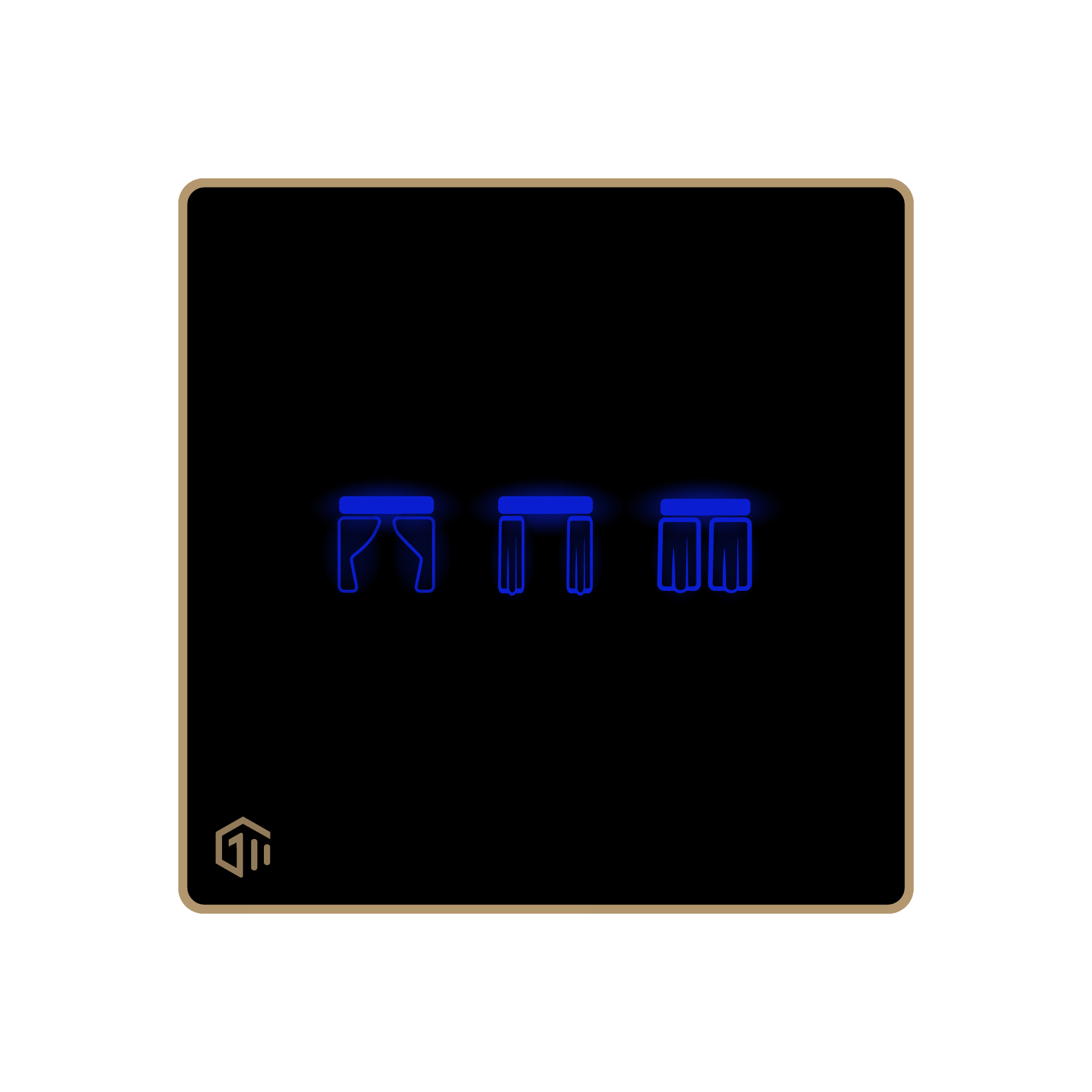 parde-03 کلید کنترل پرده هوشمند گریفین برای پردههای برقی